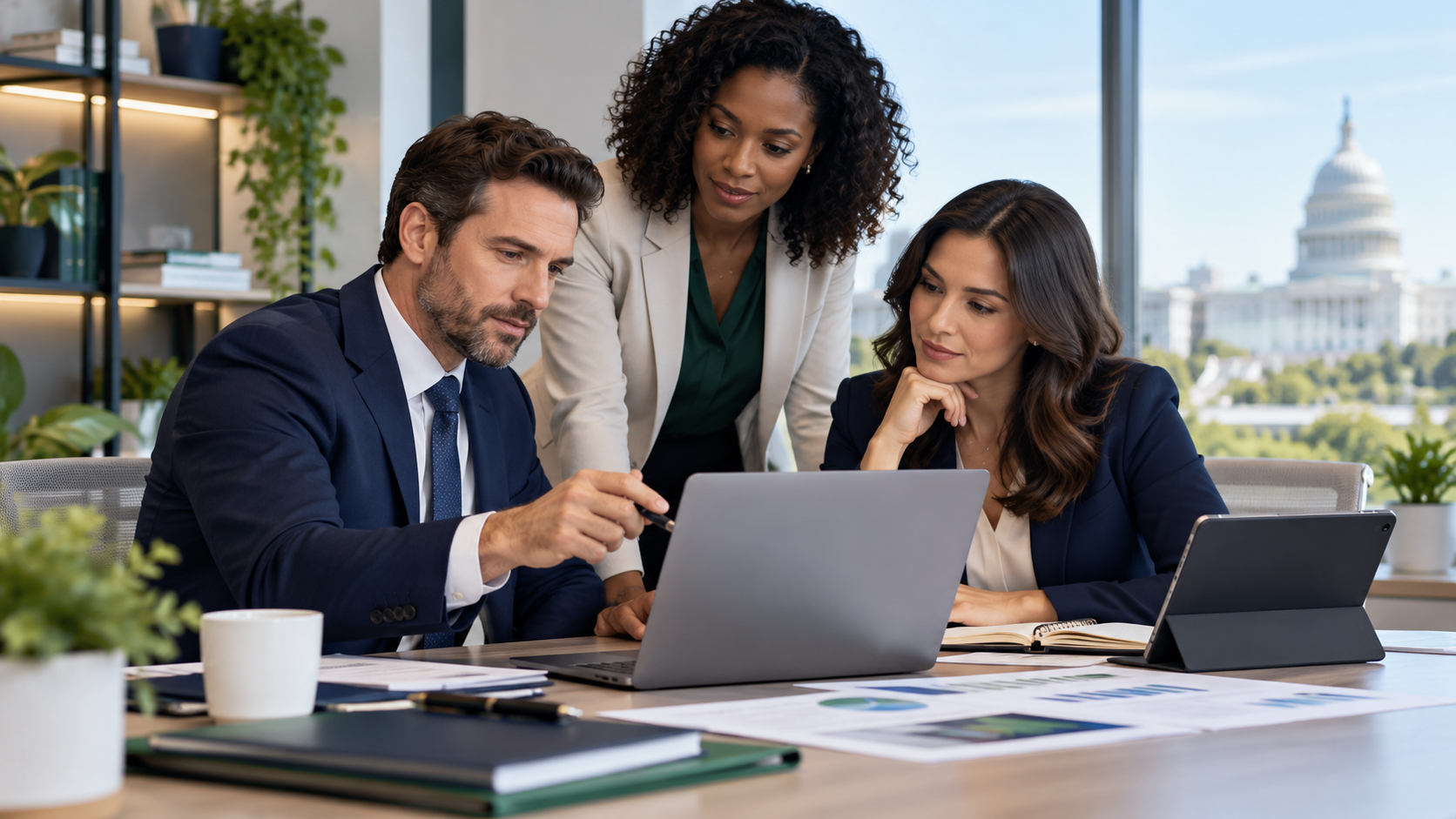 A collaborative professional team